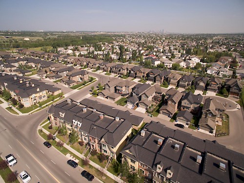 Cardel Homes in Quarry Park Aerial